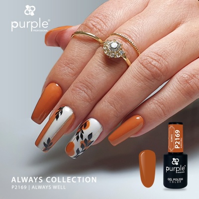 Verniz Gel PURPLE P2169 – Always Well