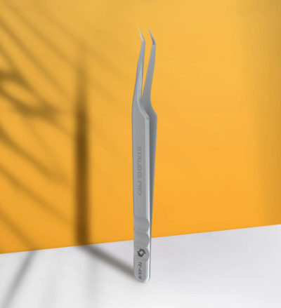 Pinça Profissional Para Pestanas EXPERT 45 TYPE 8 (Mini L) Pinça Profissional Para Pestanas EXPERT 45 TYPE 8 (Mini L)