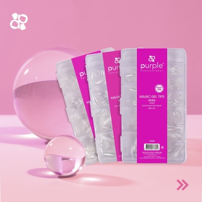 Magic Tips PURPLE (Soft Gel)