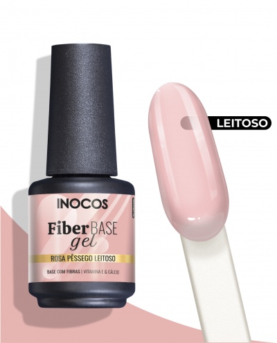 FIBER BASE ROSA PÊSSEGO LEITOSO INOCOS