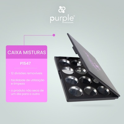 Caixa para Mistura de cores PURPLE
