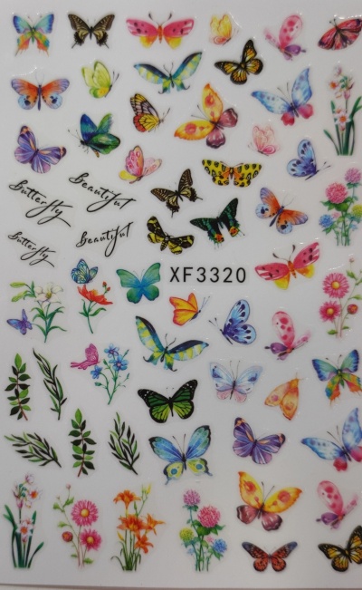 Autocolantes Butterfly XF3320