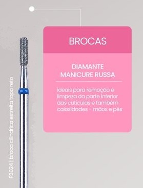 Broca de Manicure Russa P3024 PURPLE