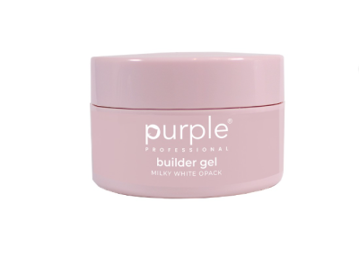 Builder Gel Milky White Opack Purple 50gr