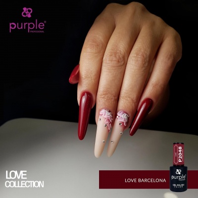 Verniz Gel PURPLE P2048 – Love Barcelona
