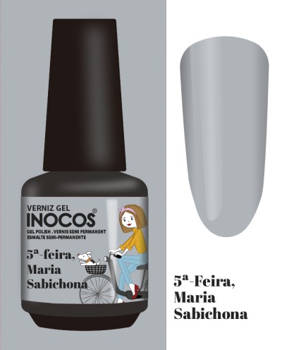 Verniz Gel Inocos - 5ª Feira - Maria Sabichona (164)
