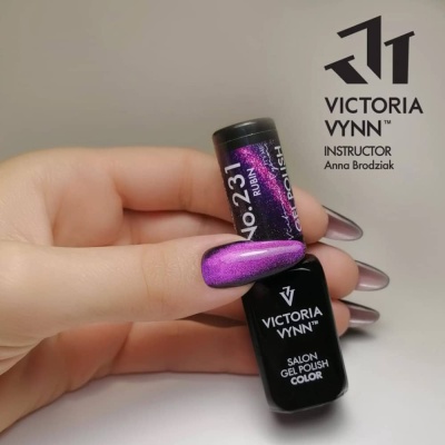 Victoria Vynn Polish Gel 231 - Rubin (Cateye)