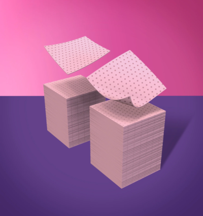 Pads Perfurados anti fiapos STALEKS EXPERT