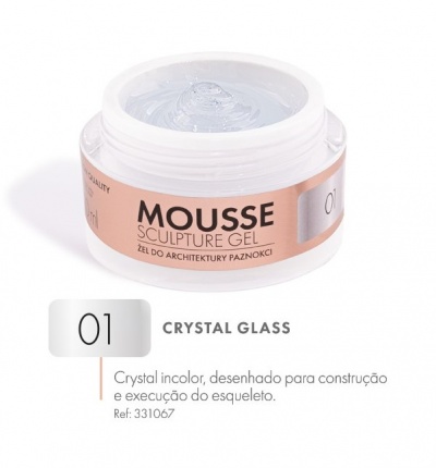 MOUSSE Sculpture Gel Victoria Vynn n.º01 - Crystal Glass