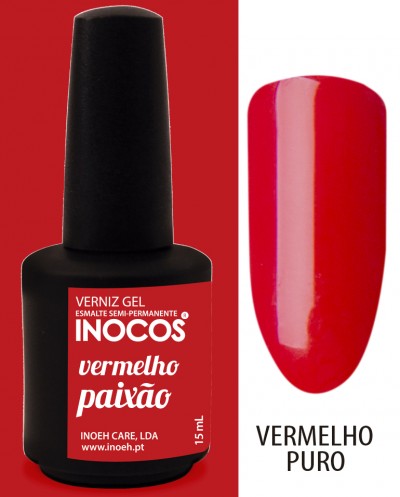 Verniz Gel Inocos - Vermelho Paixão (18)