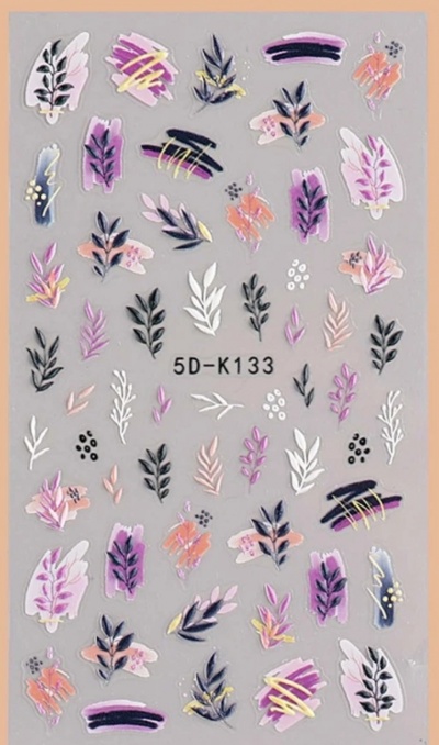 Autocolantes Lavender 5D