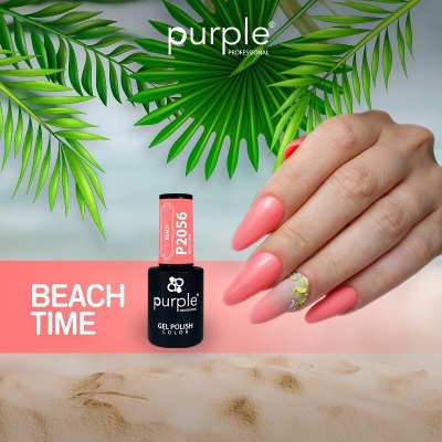 Verniz Gel PURPLE P2056 – Beach Time
