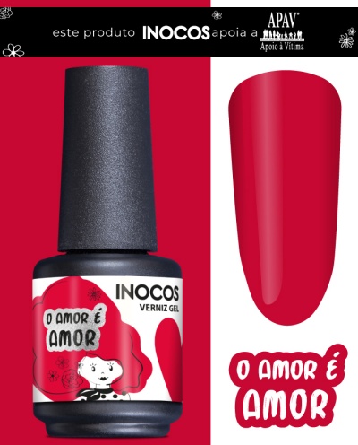 Verniz Gel Inocos - Amor é Amor (207)