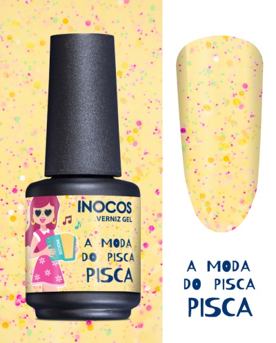 Verniz Gel Inocos - A moda do Pisca Pisca (223)