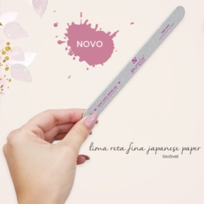 Lima Reta Fina Lavável PURPLE