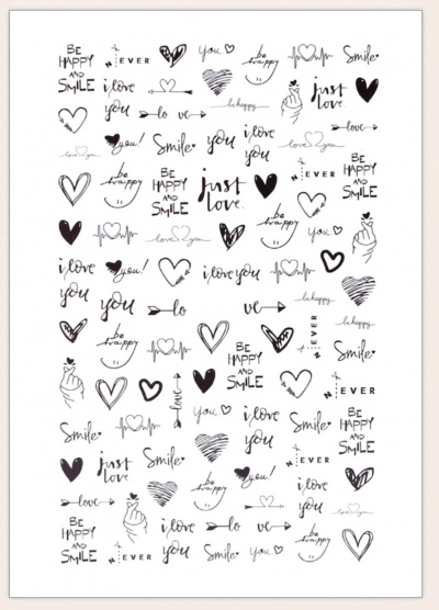 Autocolantes Valentine 7