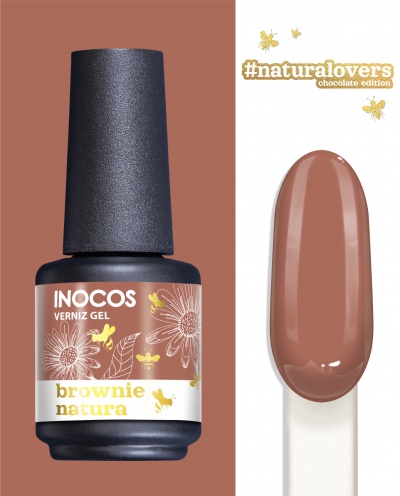 Verniz Gel Inocos - Brownie Natura (258)