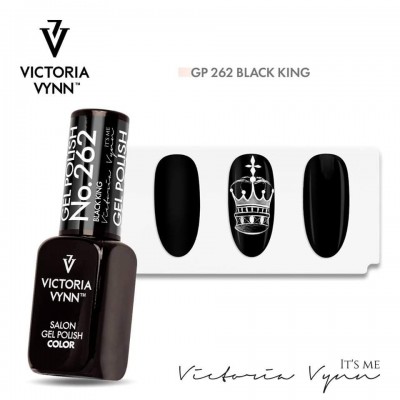 Victoria Vynn Polish Gel 262 - Black King (Preto puro)
