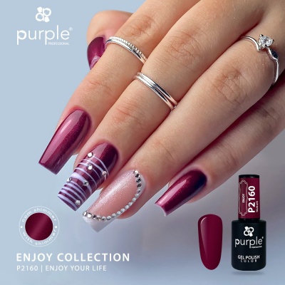 Verniz Gel PURPLE P2160 – Enjoy your Life
