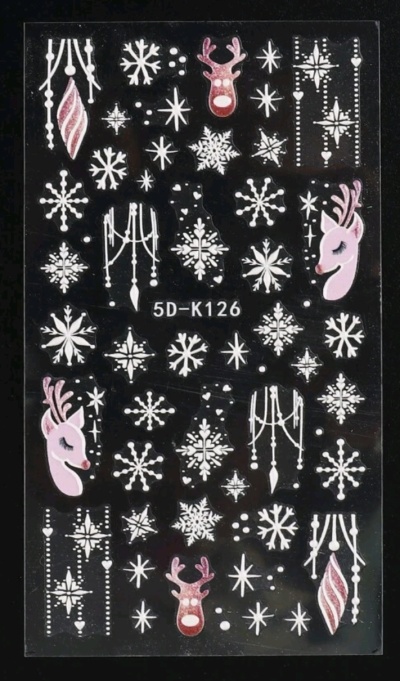 Autocolantes de Natal - 5D-K126