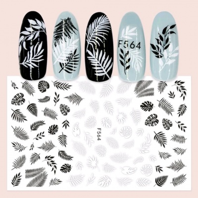 Autocolantes Palm Tree Black & White