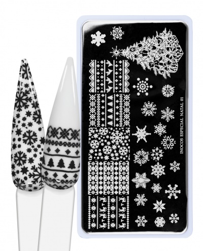 Placa de Carimbo Inocos - Natal 1