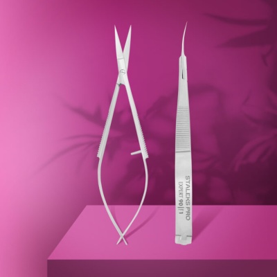 Microtesoura de Cutículas STALEKS EXPERT SE-90/1 Microtesoura de Cutículas STALEKS EXPERT SE-90/1