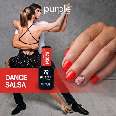 Verniz Gel PURPLE P2075 – Dance Salsa