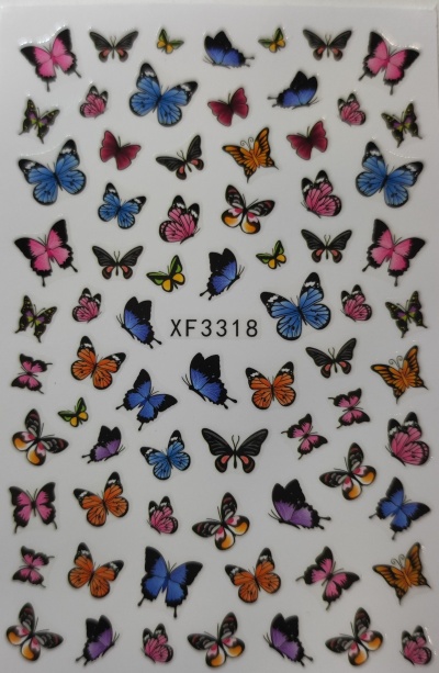 Autocolantes Butterfly XF3318