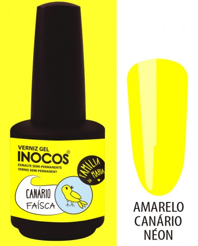 Verniz Gel Inocos - Canário Faísca (141)