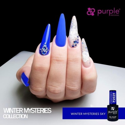 Verniz Gel PURPLE P2029 – Winter Mysteries Sky
