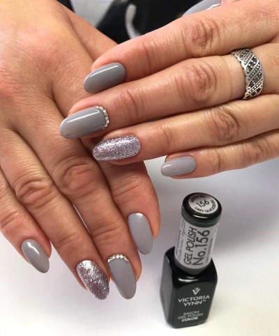 Victoria Vynn Polish Gel 156 - Grey Quicksilver