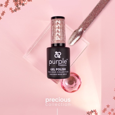 Verniz Gel PURPLE P2252 - Precious Rose Gold