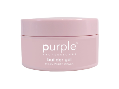 Builder Gel Milky White Opack Purple 100gr
