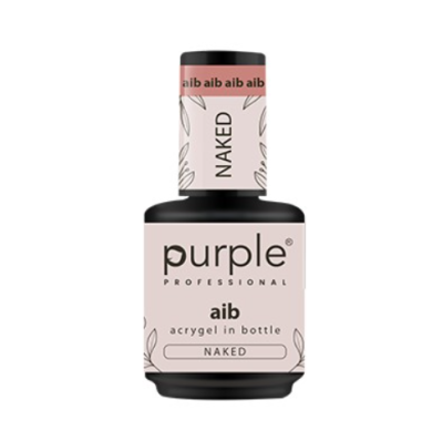 AIB - Acrygel in Bottle PURPLE - Naked