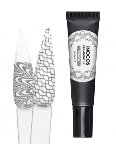 Stamping Gel Inocos - Prata