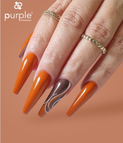 Verniz Gel PURPLE P2201 - FAMOUS PAINTING