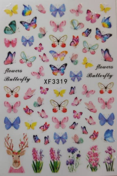 Autocolantes Butterfly XF3319