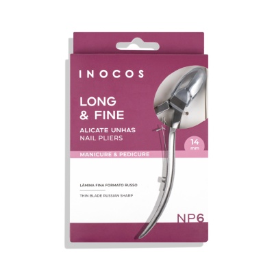 Alicate Unhas INOCOS Manicure & Pedicure Long & Fine 14mm NP6 Alicate Unhas INOCOS Manicure & Pedicure Long & Fine 14mm NP6