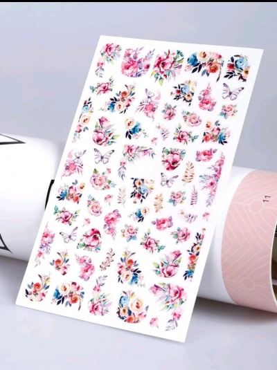 Autocolantes Pink Bouquet