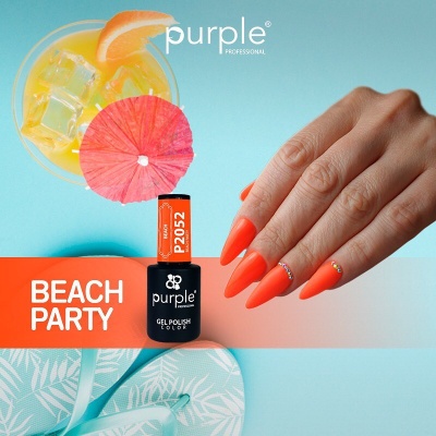 Verniz Gel PURPLE P2052 – Beach Party