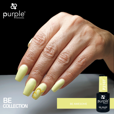 Verniz Gel PURPLE P2107 – Be Awesome