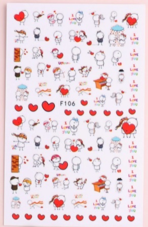 Autocolantes Valentine 6