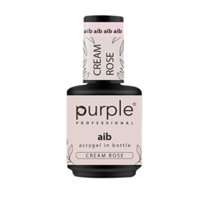 AIB - Acrygel in Bottle PURPLE - Cream Rose