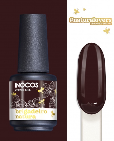 Verniz Gel Inocos - Brigadeiro Natura (261)