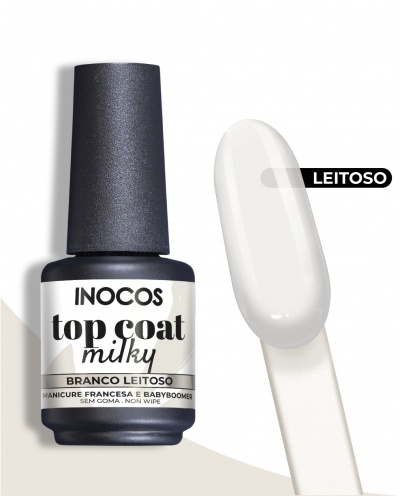 TOP COAT MILKY Branco Leitoso INOCOS
