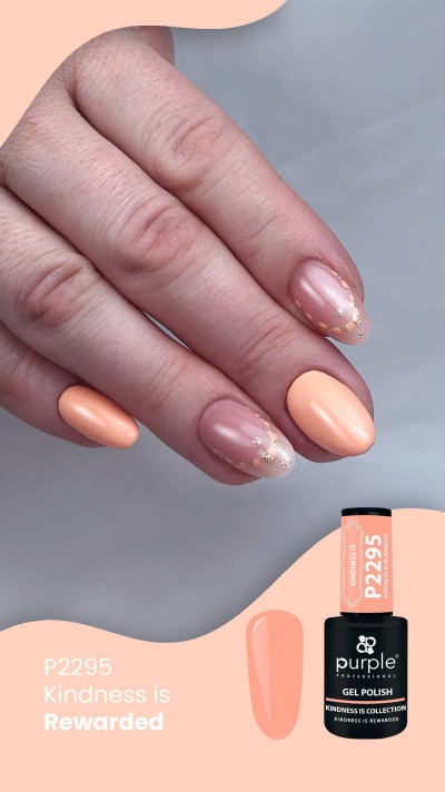 Verniz Gel PURPLE P2295 - Kindness is Rewarded