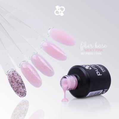Fiber Base Milky Pink Purple