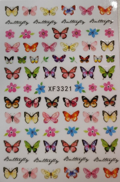 Autocolantes Butterfly XF3321