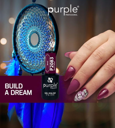 Verniz Gel PURPLE P2083 – Build a Dream